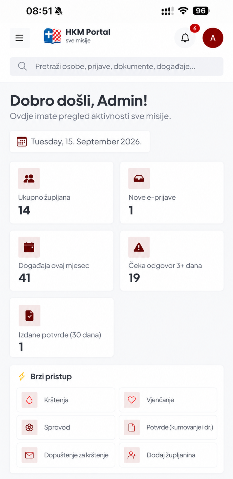 HKM Portal – Mobile