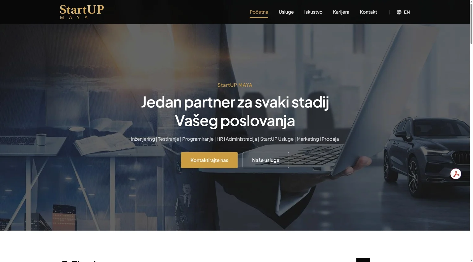 StartUP Maya – Desktop